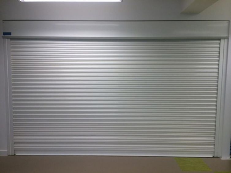 Steel Roller Shutter-Solid-White