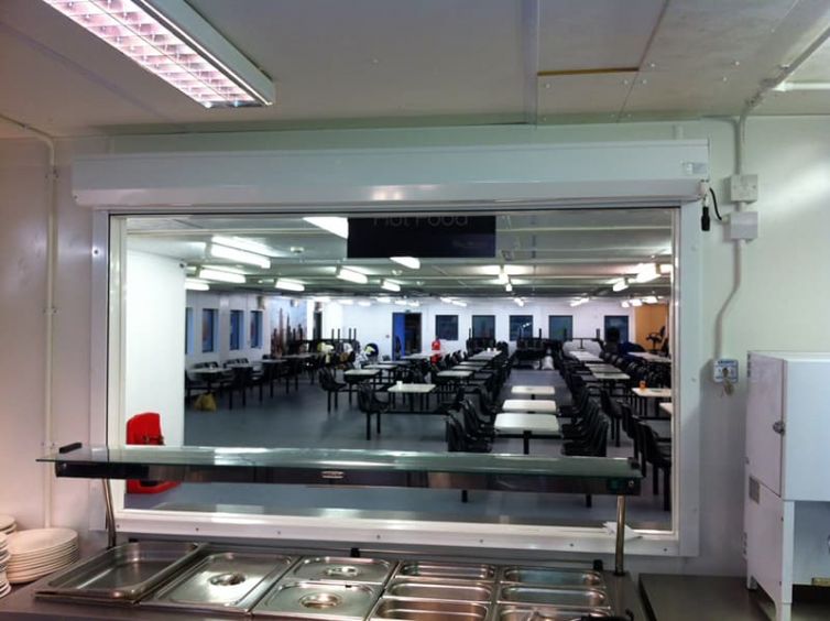 Aluminium Roller Shutter-White-1